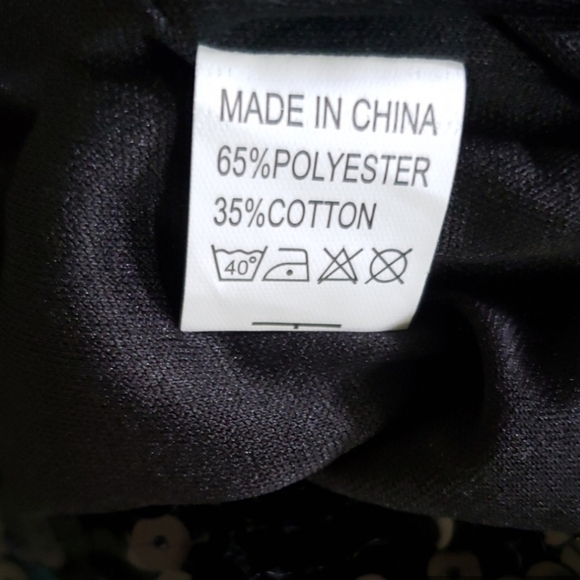 NWT Jainmy Martinez Birthday Queen Sequins Shirt Dress One Size - Picture 4 of 7